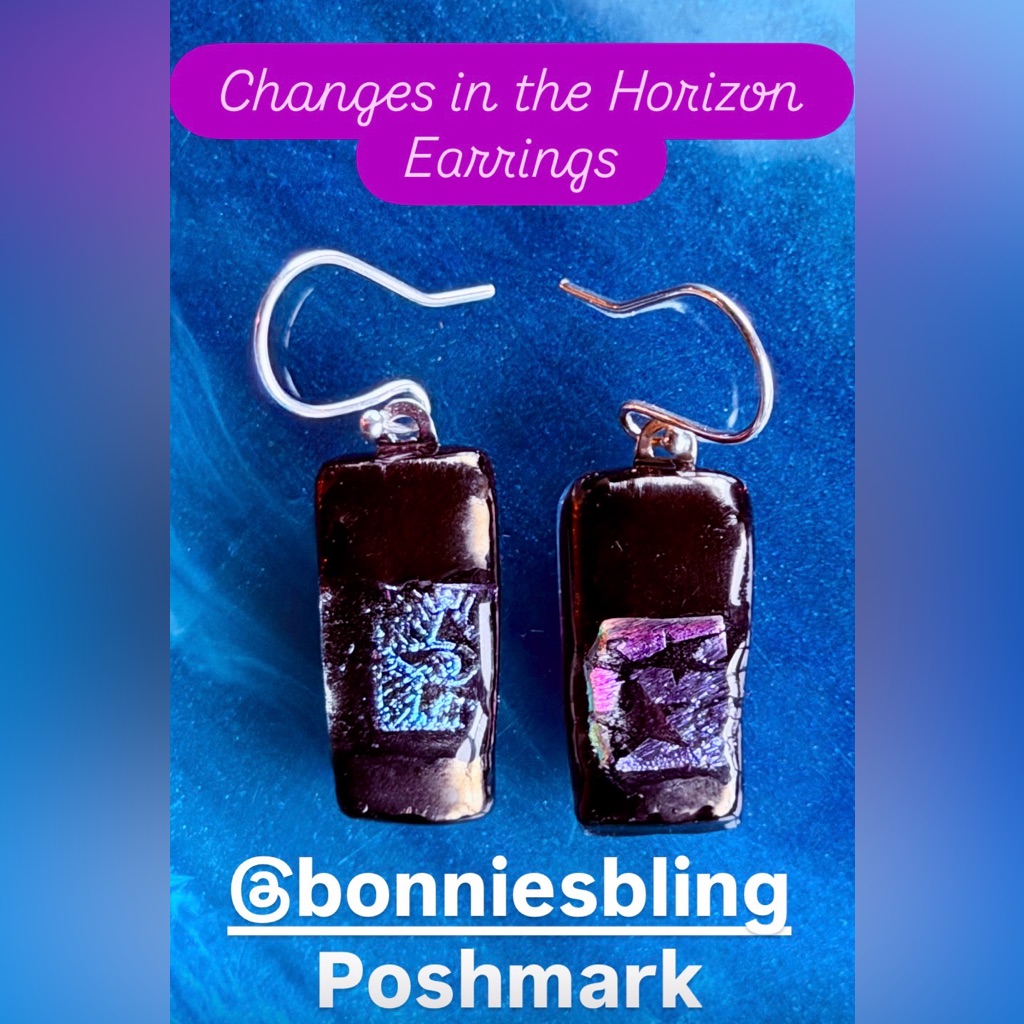 Bonnie’s Bling One Of A Kind Fused Glass Jewelry And Accessories To Wear.